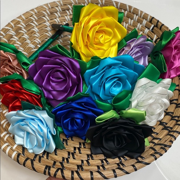 Hand Crafted Other - Hand Crafted Satin Rose Pen